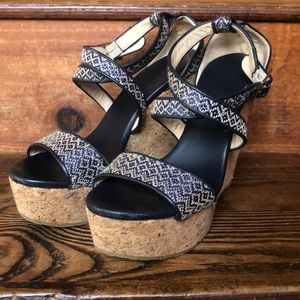 Jimmy Choo Wedge Sandals